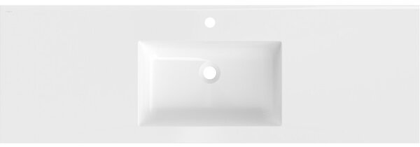 Lavoar încorporat Mexen Otis 141 x 46,5 cm, alb lucios, 25181400