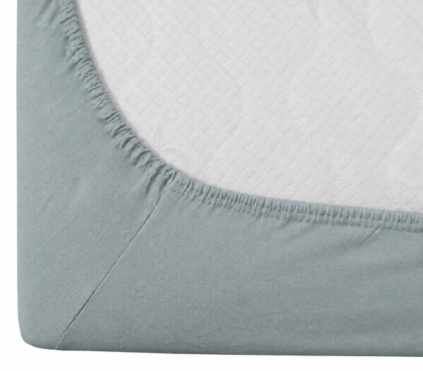 Cearsaf Jersey EXCLUSIVE gri 180 x 200 cm