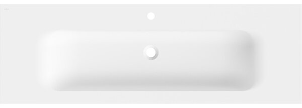 Mexen Vela, lavoar încorporat 141 x 46,5 cm, alb mat, 25231401