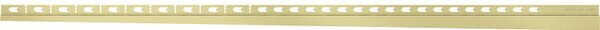Mexen Line-B, bară de duș 120 cm, stânga, auriu mat, 185502120L