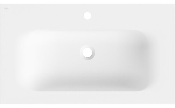 Mexen Vela, lavoar încorporat 81 x 46,5 cm, alb mat, 25238001
