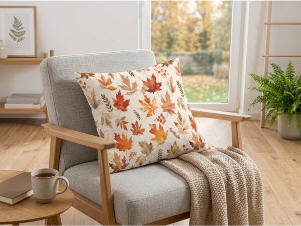 Fata de perna din flanel AUTUMN DREAMS 45x45 cm, colorat