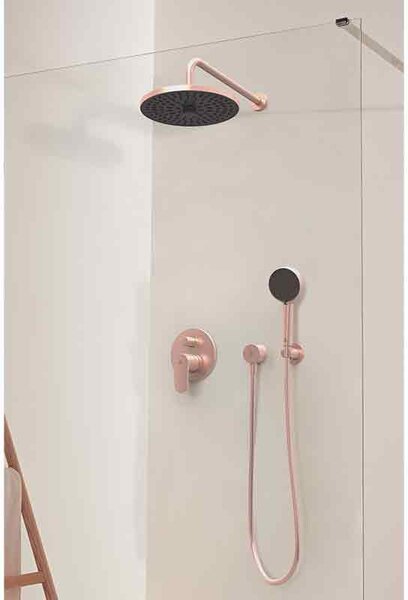 Pălărie de duș Ideal Standard Idealrain Alu+, 260 mm, rosé