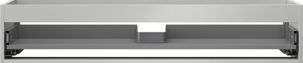 Mexen Box-A, dulap suspendat 120 cm, 1 sertar, gri mat, 91AX0-1200-235-1-62