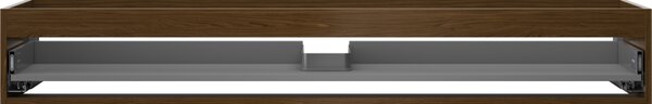 Mexen Box-A, dulap suspendat 160 cm, 1 sertar, nuc, 91AX0-1600-235-1-86