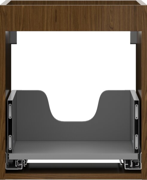 Mexen Box-A, dulap suspendat 40 cm, 1 sertar, nuc, 91AX0-0400-470-1-86