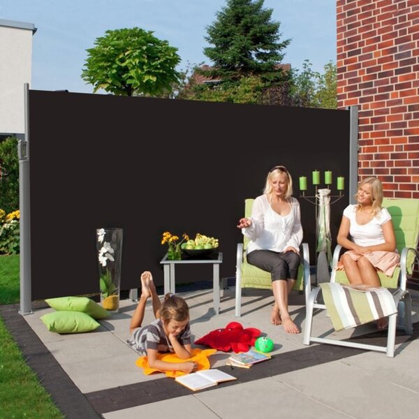 Marchiză/Copertină retractabilă laterală Avenberg ROXANE - gri
