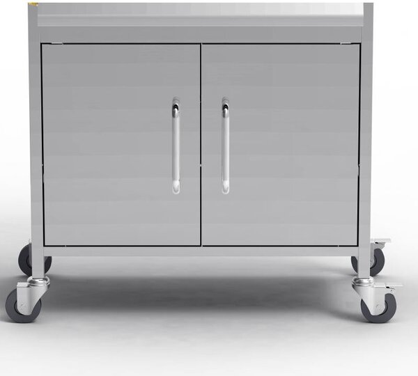 Grătar BBQ pe gaz din inox cu arzător lateral Avenberg VERMONT