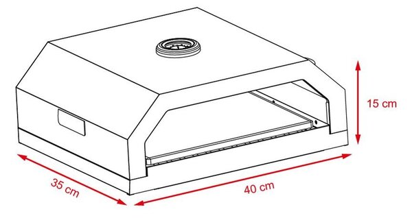 Cuptor pentru pizza PIZZABOX / FIREBOX