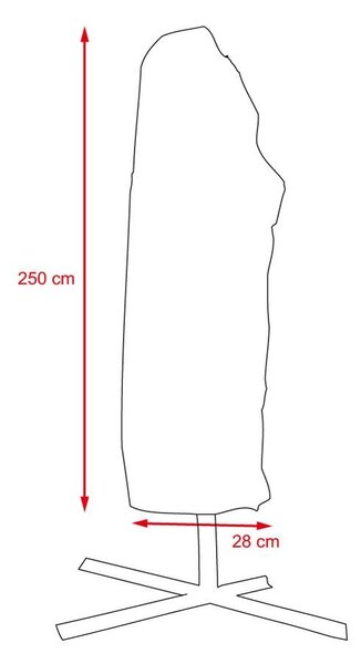 Husă de protecție pentru umbrelă DELTA