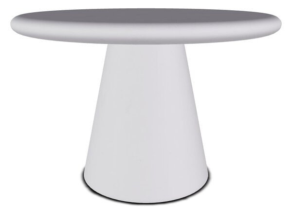 Masuta cafea AURORA, gri deschis, microciment, 60x40 cm