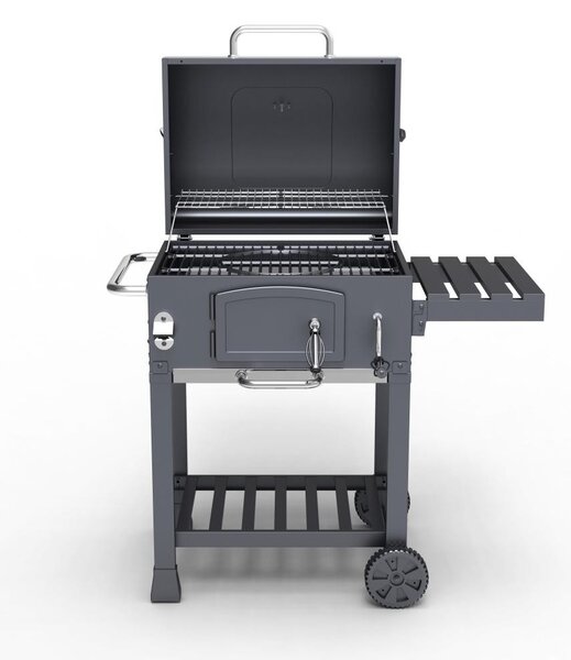 Grătar multifuncțional BBQ Avenberg GENIUS+grătar din fontă+plită+piatră pentru pizza