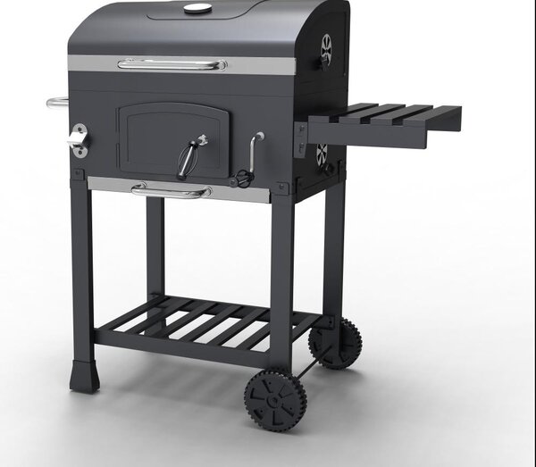 Grătar multifuncțional BBQ Avenberg GENIUS+grătar din fontă+plită+piatră pentru pizza