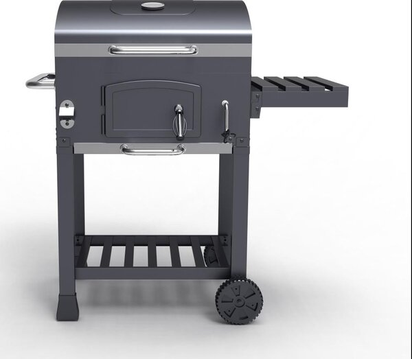 Grătar multifuncțional BBQ Avenberg GENIUS+grătar din fontă+plită+piatră pentru pizza