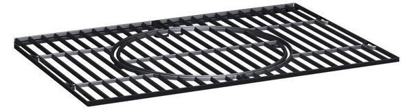 Grătar multifuncțional BBQ Avenberg GENIUS+grătar din fontă+plită+piatră pentru pizza