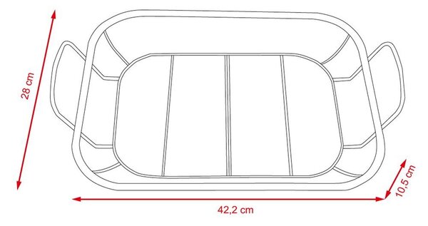 Coș din inox pentru grătar Avenberg FLAVOR