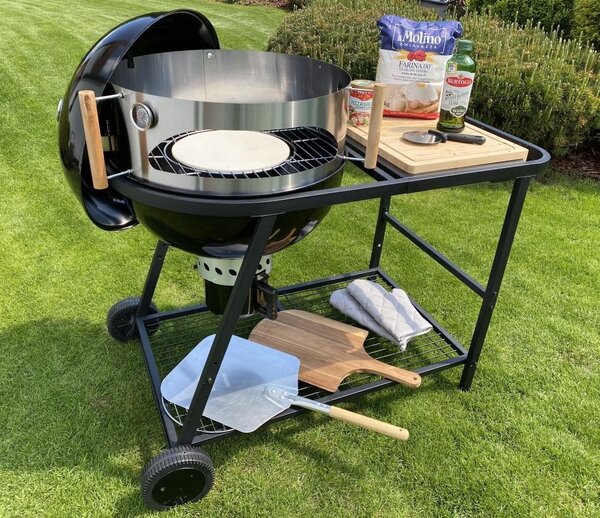 Grătar multifuncțional + rotisor electric + cuptor pentru pizza VENEZIA
