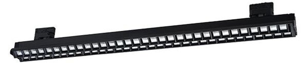 Proiector LED cu lumina neutra, 9600 lm, 2x 48W, unghi inclinare reglabil, aluminiu, rama neagra