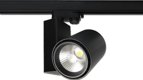 Spot LED 30W, alb cald 3000K, 2700lm, rabatabil, montare pe sina 3 faze