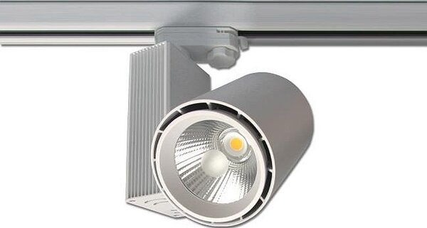 Spot LED COB, sina trifazata, 30W, lumina 4000K, flux luminos 2700lm, IP20, aluminiu