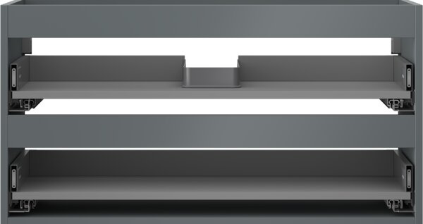 Mexen Box-A, dulap suspendat 90 cm, 2 sertare, grafit mat, 91AX0-0900-470-2-66