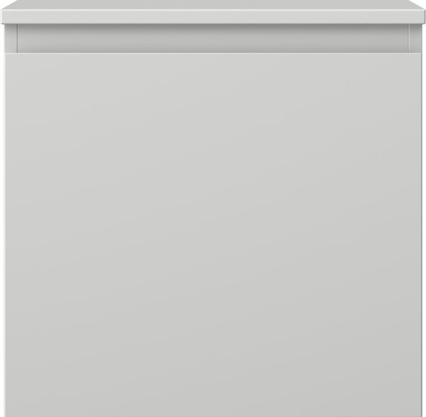 Mexen Orio, mobilier de baie 50 cm cu blat, 1 sertar, gri mat, 91A10-05047-1-BFC62