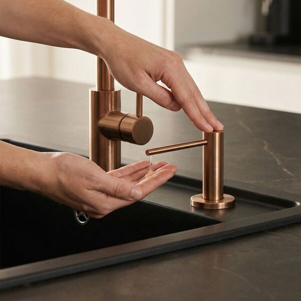 Dispenser chuveta pentru detergent Rea DEX Brush Copper