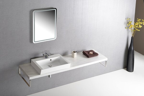 Sapho Blat lavoar Sapho, AVICE 100x50cm, grosime 5cm, stejar alb vechi, AV105