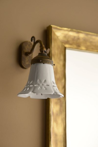 Sapho Sapho, lampă MARSALA E14, 40W, 230V, abajur ceramic, bronz, MC077