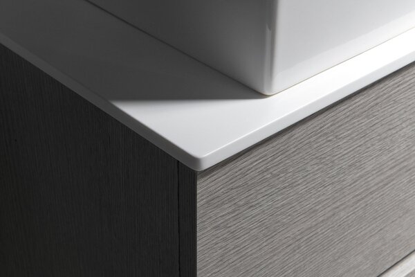 Sapho Sapho, placă Rockstone 1190x12x440mm, alb mat, DTR119-0101