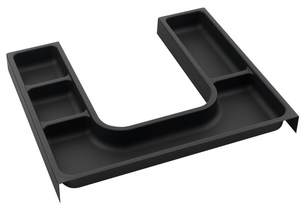 Sapho Sapho, organizator LINDO "U" 372x36x323 mm, plastic, antracit, LD001