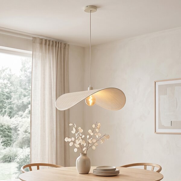 Lampă suspendată modernă bej 65 cm - Hat