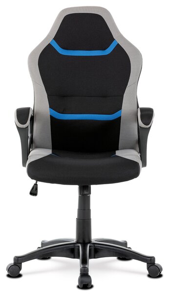 Scaun/ Fotoliu gaming Leira-L611-BLUE (negru + gri + albastru). 1042711
