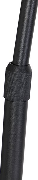 Lampadar arcuit modern negru - XXL