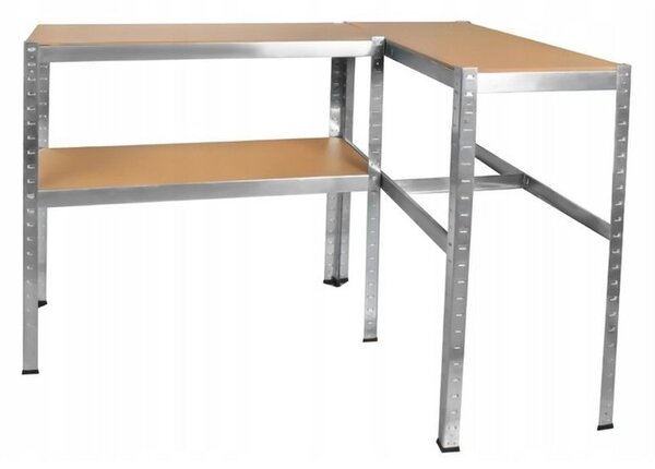 Raft metalic cu 5 polite, capacitate 175kg/polita, total 875 kg, cadru otel, 180X90X40 cm