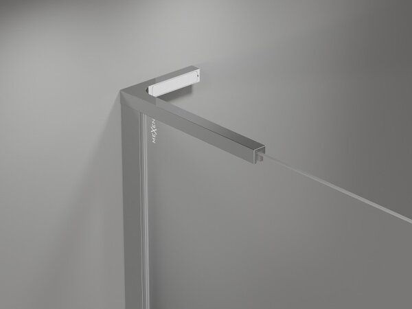Mexen, Ușă de duș pivotantă Mexen Mist L 90 cm, transparentă, cromată - 8A4L-090-000-01-00
