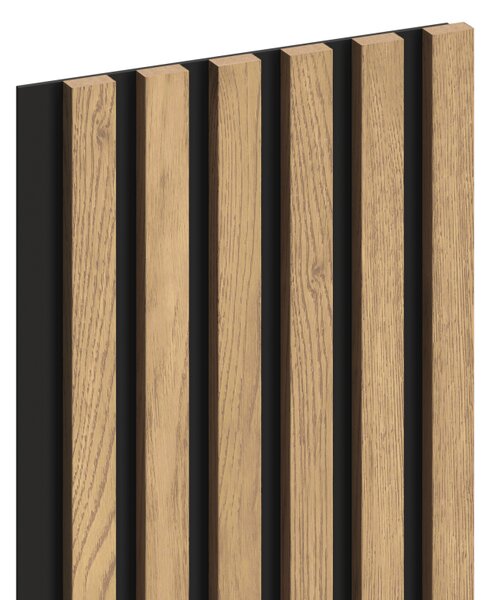 Mexen Lam-B, lamele acustice de perete 275 × 30 cm, placă HDF 4 mm, furnir tehnic, pin clasic, S100-275307-3015-012