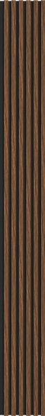 Mexen Lam-B, lamele acustice de perete 275 × 30 cm, placă HDF 4 mm, furnir tehnic, mahon rubiniu, S100-275307-3015-013