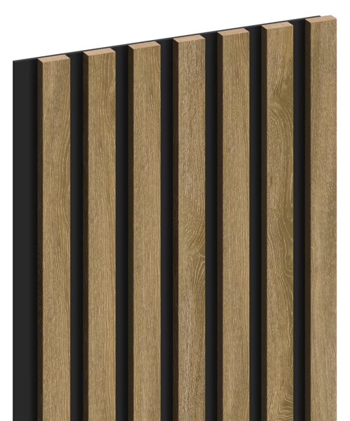 Mexen Lam-B, lamele de perete 275 × 31,5 cm, placă HDF 4 mm, stejar clasic, S100-275317-2812-072
