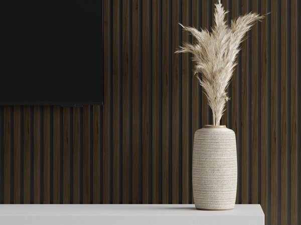 Mexen Lam-B, lamele de perete 275 × 31,5 cm, placă HDF 4 mm, wenge, S100-275317-2812-071