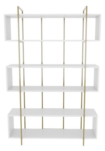 Biblioteca Hugi Lux cu 6 Rafturi, 120x180x30 cm
