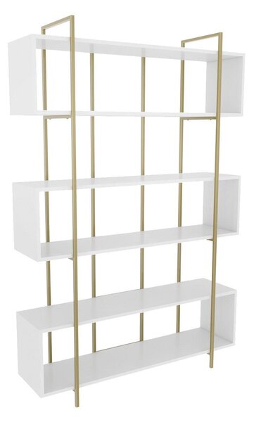 Biblioteca Hugi Lux cu 6 Rafturi, 120x180x30 cm