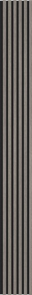 Mexen Lam-F, lamele acustice de perete 275 × 30 cm, suport din fetru 8 mm, furnir tehnic, stejar argintiu, S105-275307-3015-007