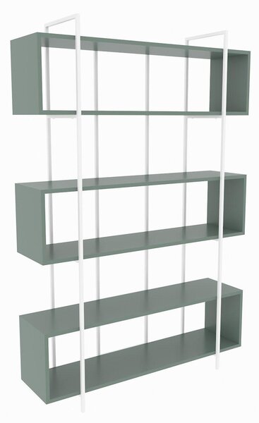 Biblioteca Hugi Lux cu 6 Rafturi, 120x180x30 cm