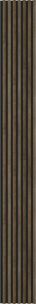 Mexen Lam-F, lamele acustice de perete 275 × 31,5 cm, fetru 6 mm, stejar espresso, S105-275317-2812-065