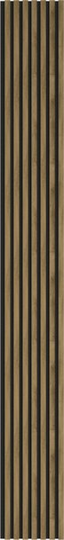 Mexen Lam-F, lamele acustice de perete 275 × 31,5 cm, fetru 6 mm, stejar clasic, S105-275317-2812-072