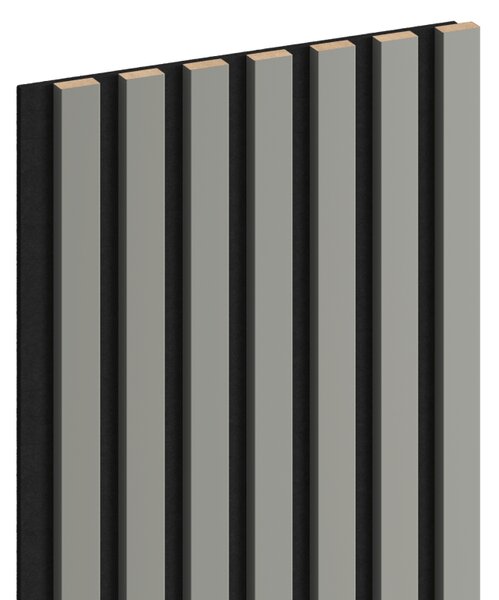 Mexen Lam-F, lamele acustice de perete 275 × 31,5 cm, fetru 6 mm, gri mat, S105-275317-2812-052