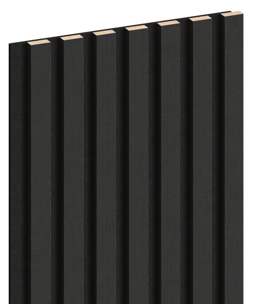 Mexen Lam-F, lamele acustice de perete 275 × 31,5 cm, fetru 6 mm, in negru, S105-275317-2812-069