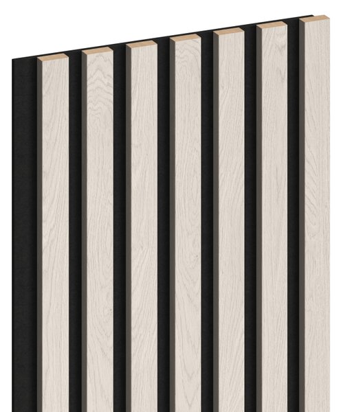Mexen Lam-F, lamele acustice de perete 275 × 31,5 cm, fetru 6 mm, stejar polar, S105-275317-2812-067