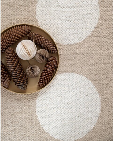 Covor tip traversă pentru interior și exterior bej 70x225 cm Vera Beige – Pappelina